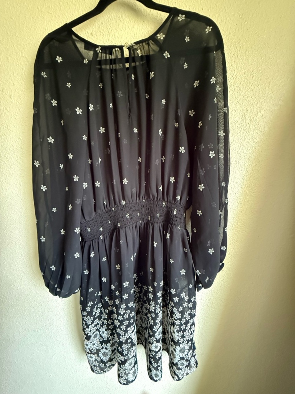 Tommy Hilfiger Black Floral Mini Dress - Picture 2 of 5